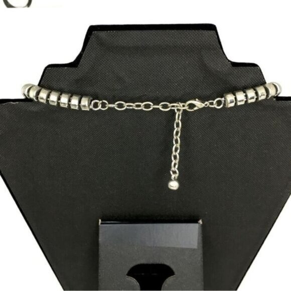 Vintage Art Nouveau Steam Punk Chunky Floral Botanical Grandeur Necklace - Picture 3 of 8